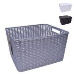 CESTO PLASTICO RATTAN N 6 28,5L 12360