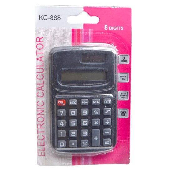 CALCULADORA 8 DIGITOS 1610-019-01