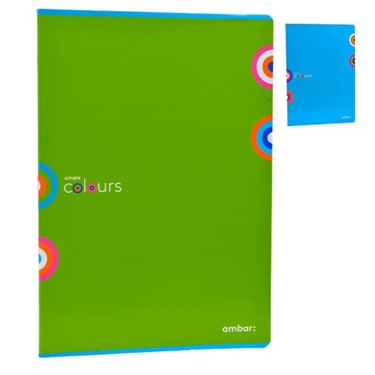 CADERNO AGRAF. A4 80F COLOURS