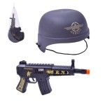 PISTOLA+CAPACETE 30CM 521J CX96