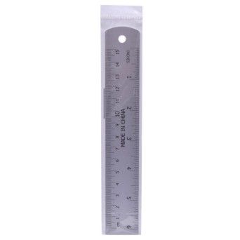 REGUA METAL 15CM