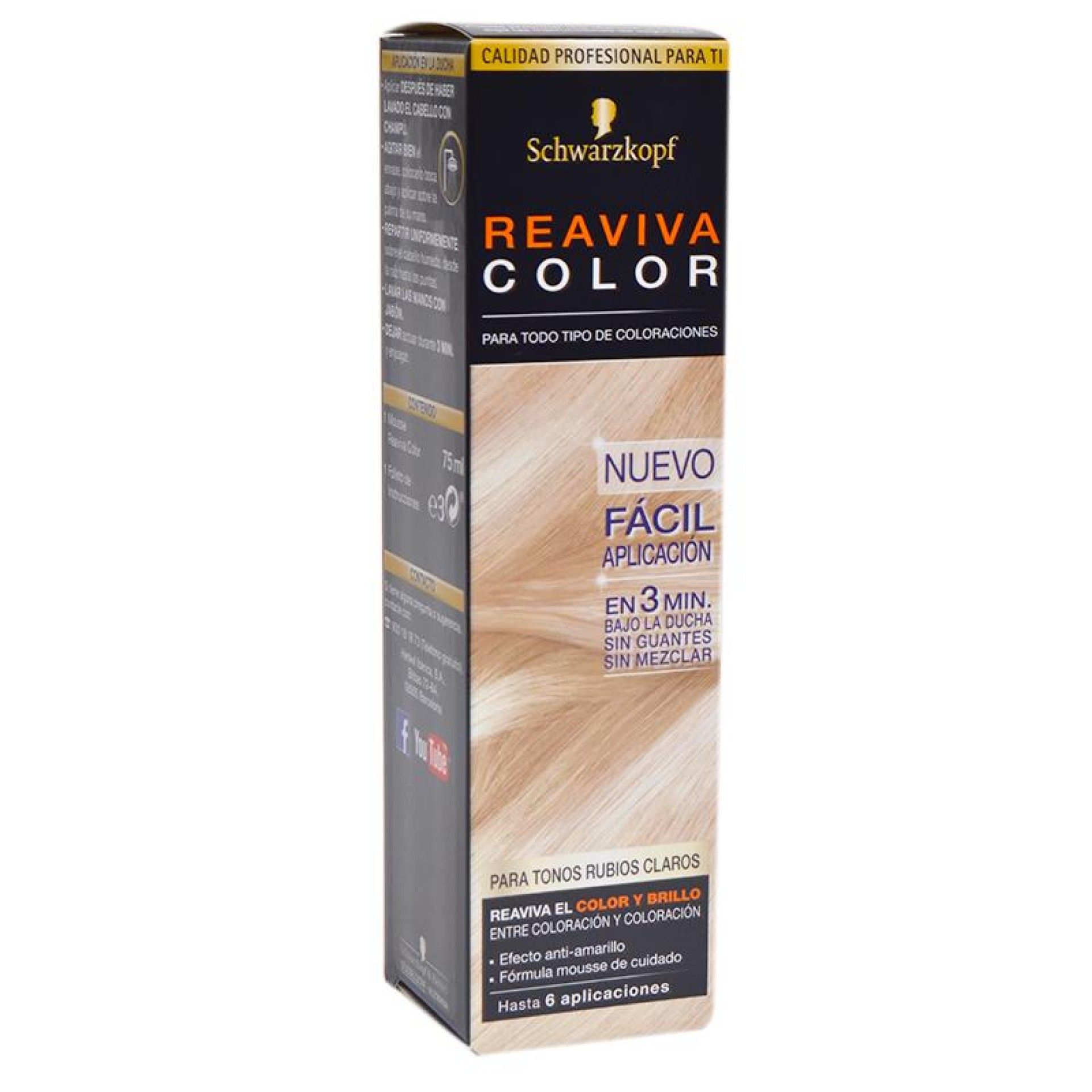 SCHWARZKOPF REAVIVA COLOR 75ML LOIRO SCHWARZKOPF REAVIVA COLOR 75ML LOIRO