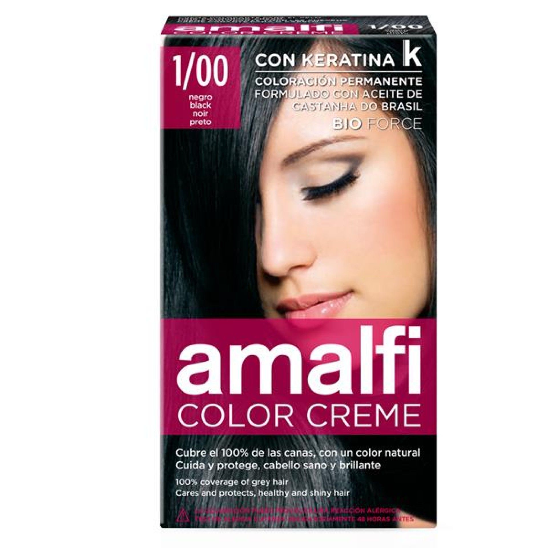 TINTA CABELO AMALFI 1/00 TINTA CABELO AMALFI 1/00