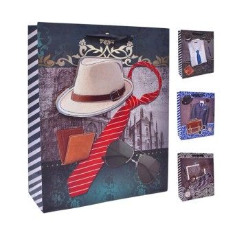 SACO PAPEL 23X19.5X8.5 3D 1968-406 CX360