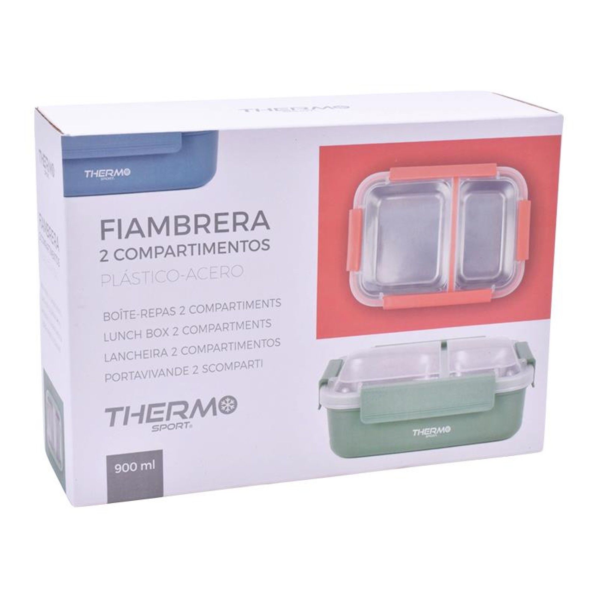 LANCHEIRA TERMICA 2 COMP. THERMO LANCHEIRA TERMICA 2 COMP. THERMO