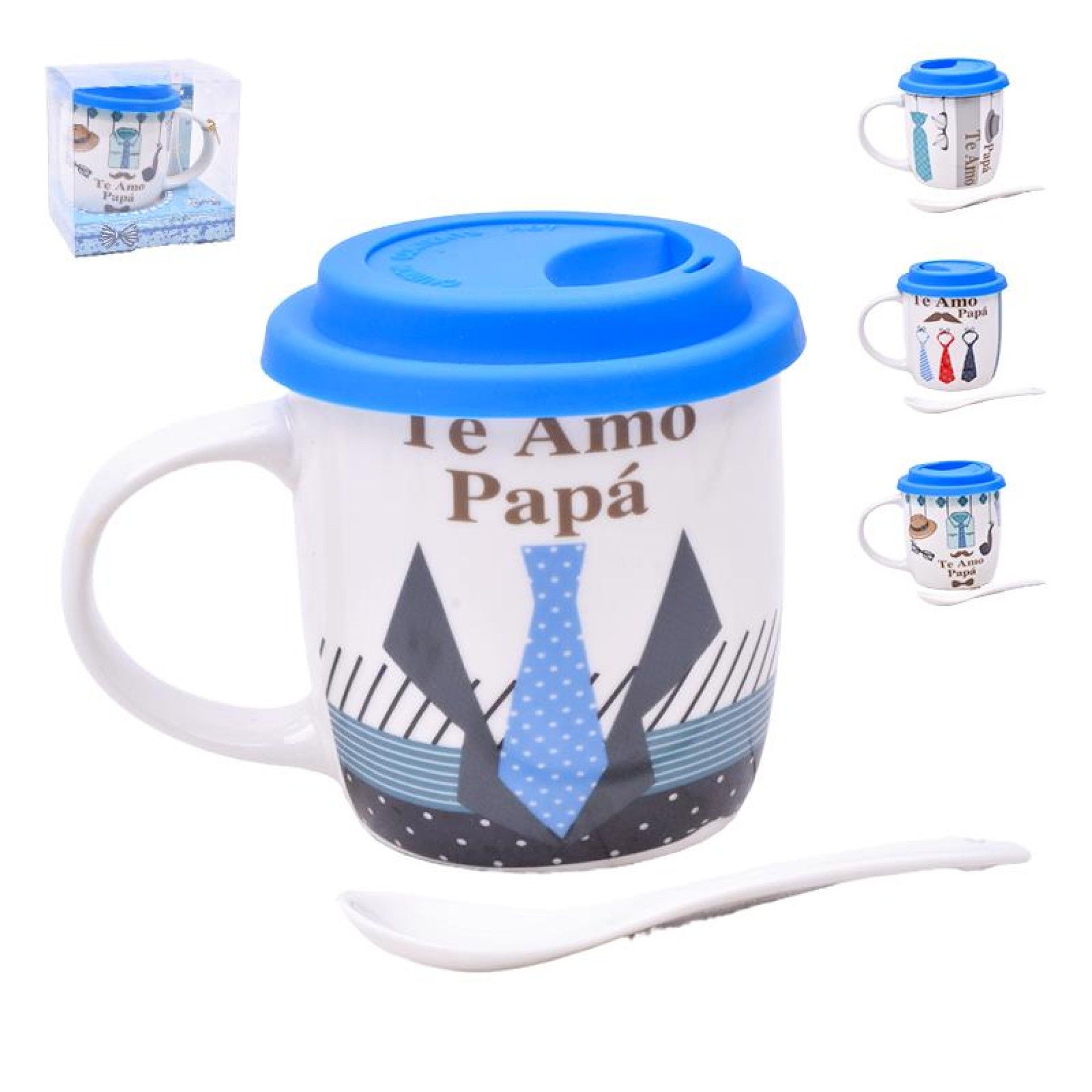 CANECA C/COLHER TAMPA PAI 2645-303 CX72 CANECA C/COLHER TAMPA PAI 2645-303 CX72