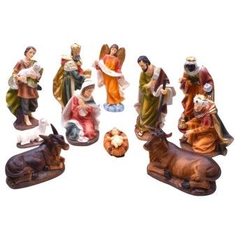 PRESEPIO RESINA 25CM 11PCS