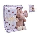 MANTA POLAR 90X75CM C/PELU 2531-000-07