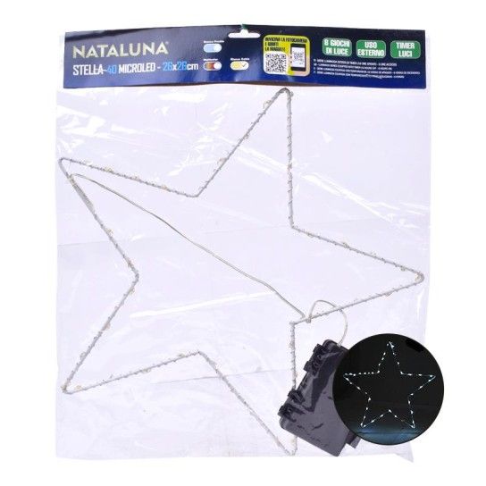 SERIE NATAL 40MICROLED BRANCO
