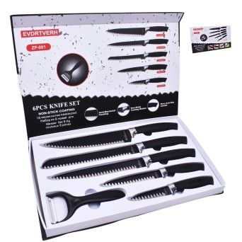 SET 5 FACAS+DESCASCADOR 1830-024 CX30