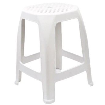 BANCO MULTIUSOS 26X26X45 BRANCO