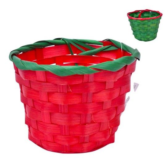 CESTO VIME PEQ. VERM/VERDE