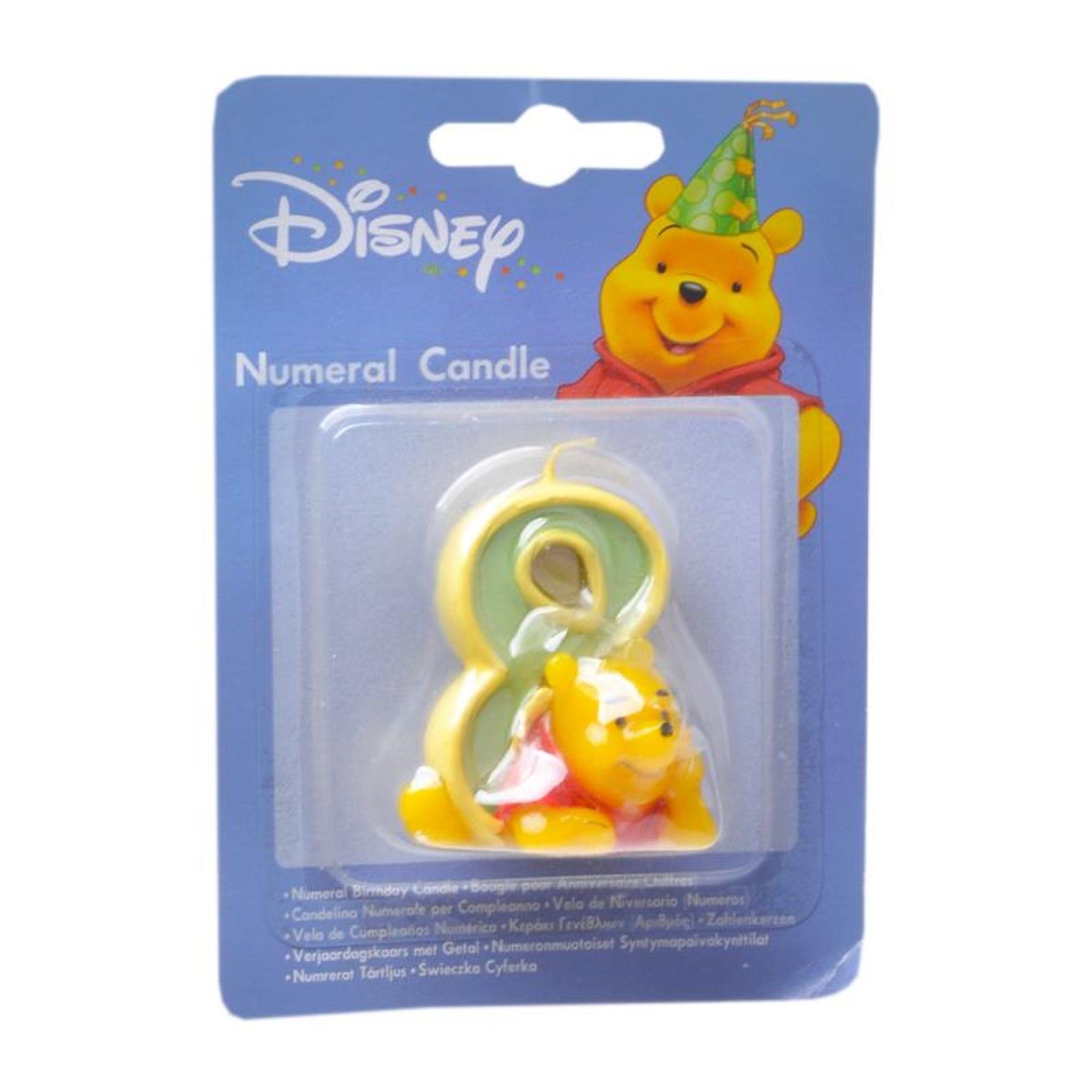 VELA WINNIE THE POOH Nº 8 VELA WINNIE THE POOH Nº 8