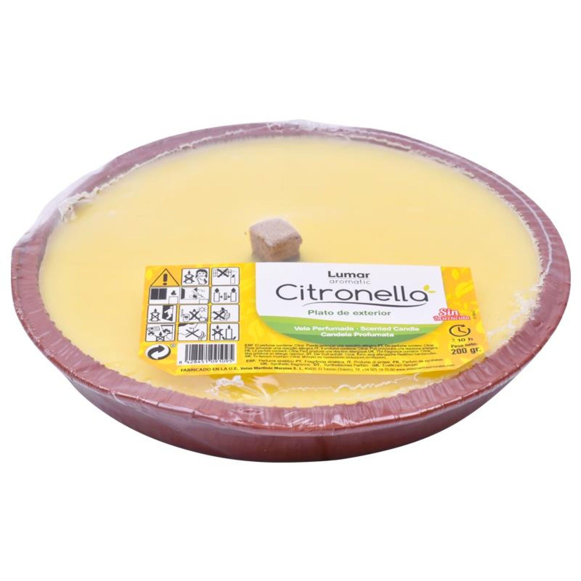VELA PERFUMADA CINTROLENA EXT. 200G VELA PERFUMADA CINTROLENA EXT. 200G