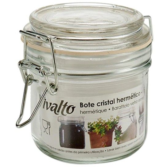FRASCO VIDRO C/ TAMPA HERM. 180ML 35865