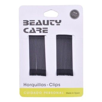 GANCHOS CABELO PRETO 24UN REF1120-N
