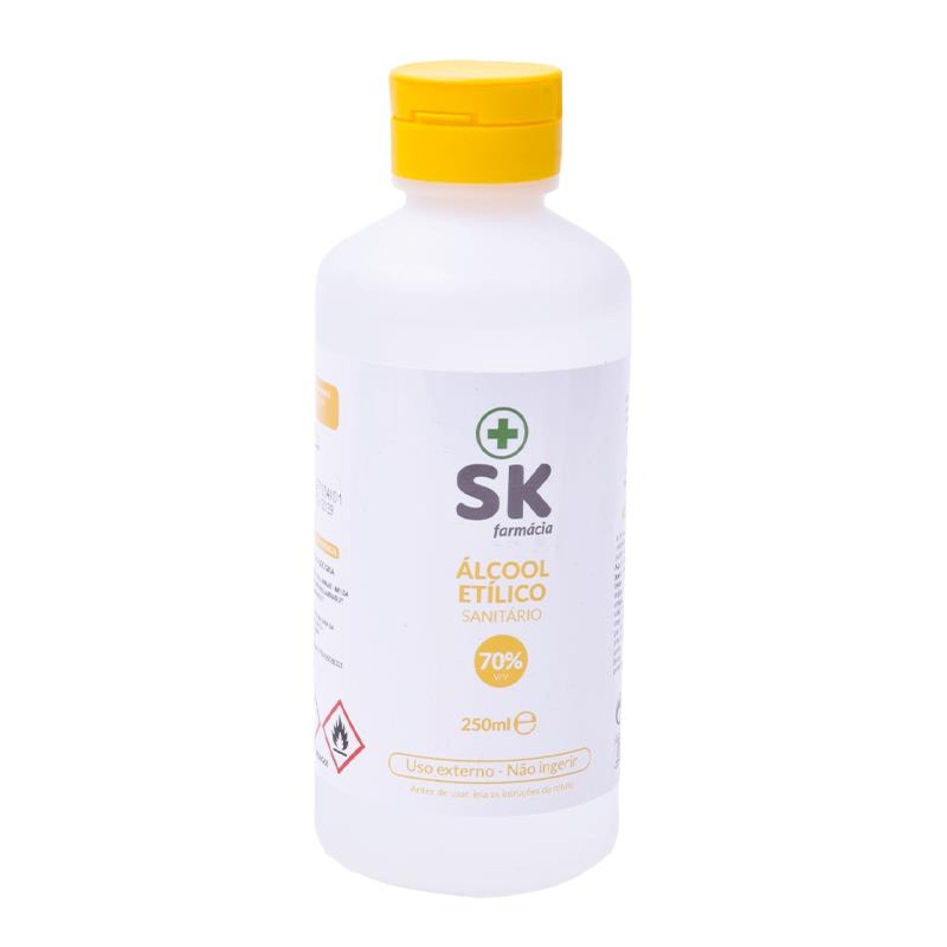 ALCOOL ETILICO SK 70% 250ML ALCOOL ETILICO SK 70% 250ML