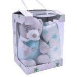 MANTA POLAR 90X75CM +PELUCHE 2531-050-03
