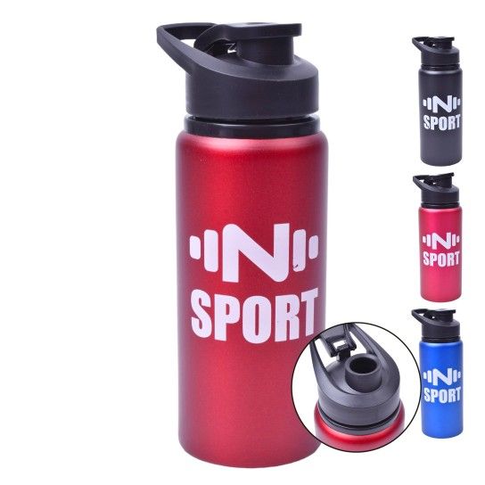 GARRAFA ALUM. 600ML 1197-050-600D1 CX48
