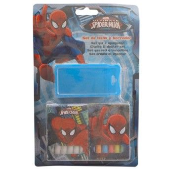 CONJ. GIZ+ESPONJA SPIDERMAN 83046