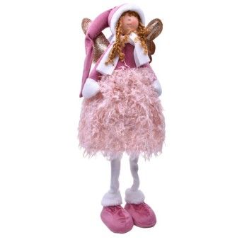 ANJO NATAL 50CM C/CARA PORC