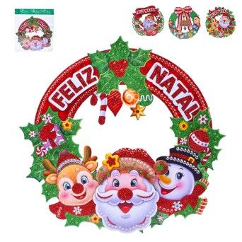 PINGENTE FELIZ NATAL 1878-007-P CX396