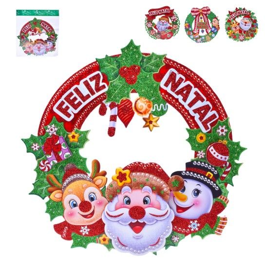 PINGENTE FELIZ NATAL 1878-007-P CX396