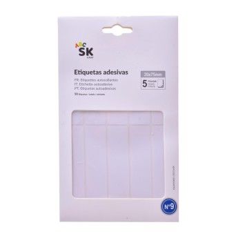 ETIQ ADESIVAS 5PG 20X75MM 2681-790-01 ETIQ ADESIVAS 5PG 20X75MM 2681-790-01