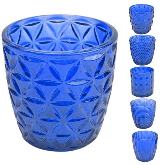 COPO PORTA VELAS AZUL **CONTEM 12*** 20% COPO PORTA VELAS AZUL **CONTEM 12*** 20%