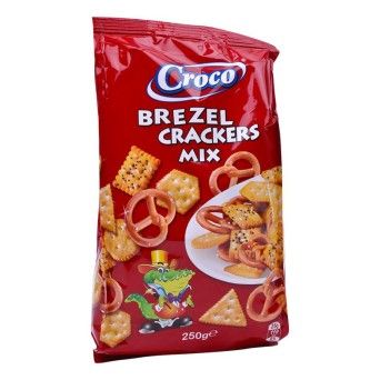 APERITIVO CROCO MIX BREZEL250GR