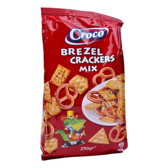 APERITIVO CROCO MIX BREZEL250GR