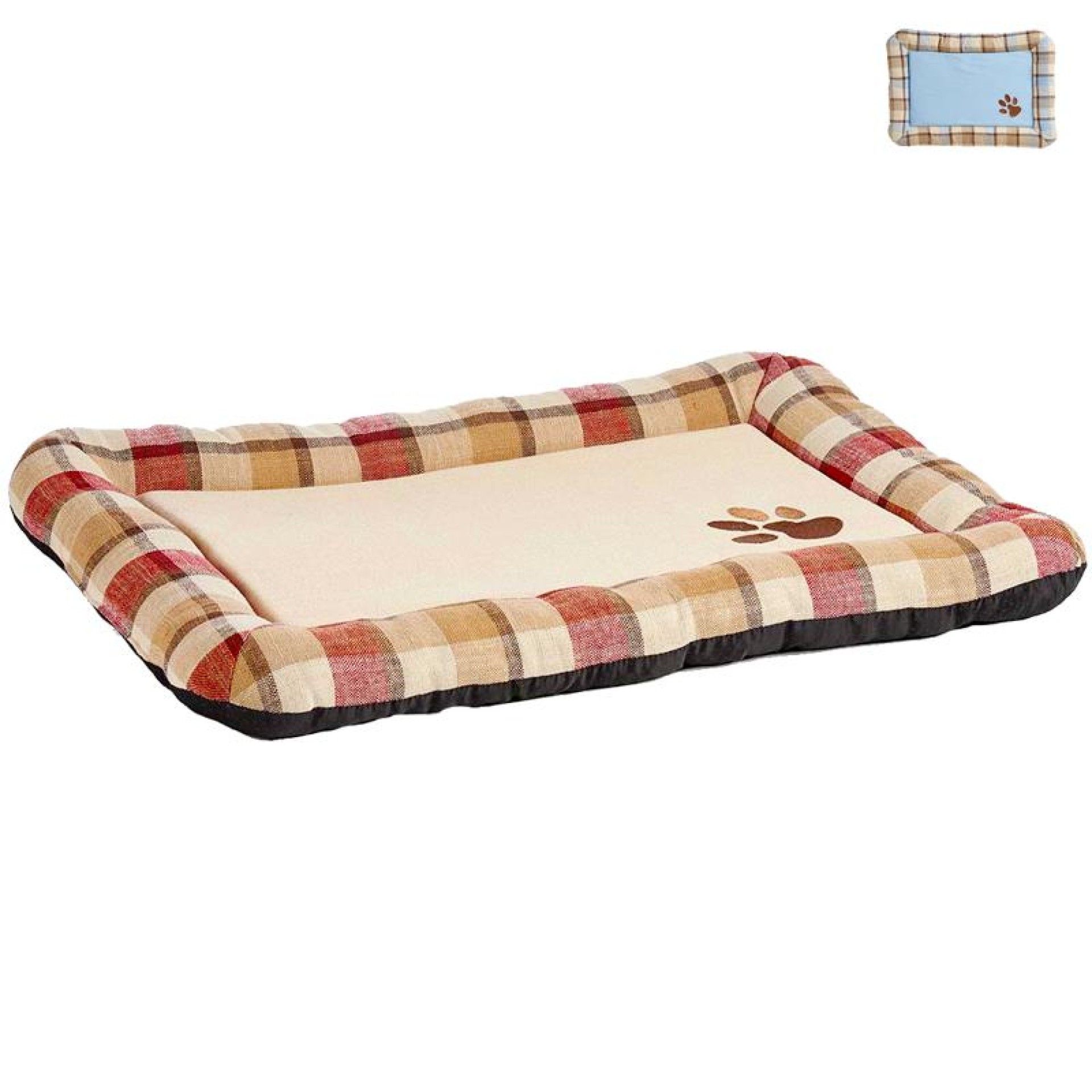 CAMA P/ANIMAL TECIDO QUADRADOS 71236 CAMA P/ANIMAL TECIDO QUADRADOS 71236