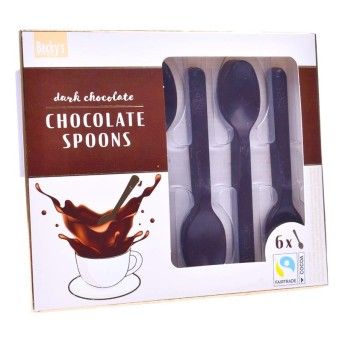 COLHERES CHOCOLATE 6UN BECKYS 48G