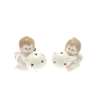 ANJO PORCELANA 11CM C/ LUZ 50431171
