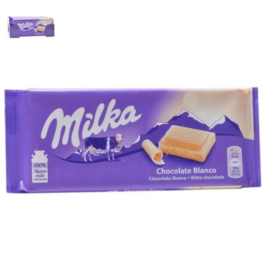 MILKA BRANCO 22X100G CX22
