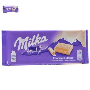 MILKA BRANCO 22X100G CX22