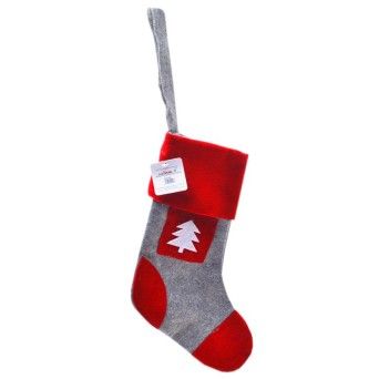 BOTA NATAL FELTRO 16X43CM AC-11016
