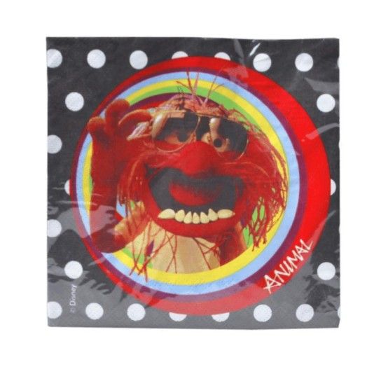 GUARDANAPOS MUPPETS 33X33 20UNI CX12