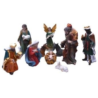 PRESEPIO RESINA 30CM 11PCS