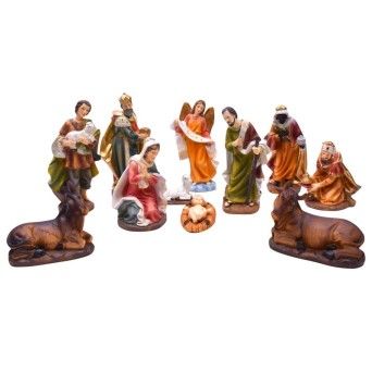 PRESEPIO NATAL 11 PEAS 20CM