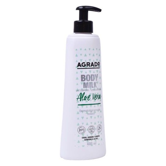 BODY MILK AGRADO ALOE VERA 400ML BODY MILK AGRADO ALOE VERA 400ML