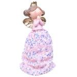 ANJO 29CM VESTIDO DE LANTEJOLA ROSA C/LUZ ANJO 29CM VESTIDO DE LANTEJOLA ROSA C/LUZ