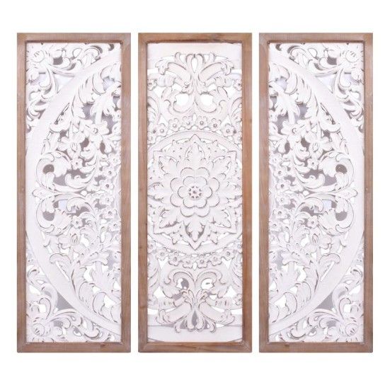 QUADRO DECORATIVO 3 PCS 2656-103 CX1