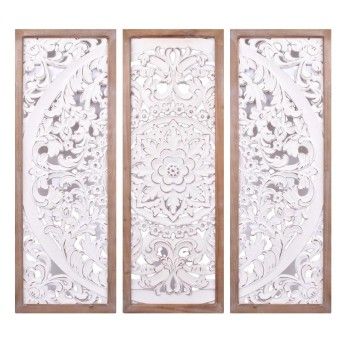 QUADRO DECORATIVO 3 PCS 2656-103 CX1