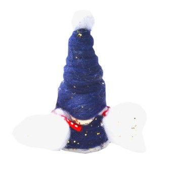 GNOMO NATAL AZUL 10CM AZ/OUR