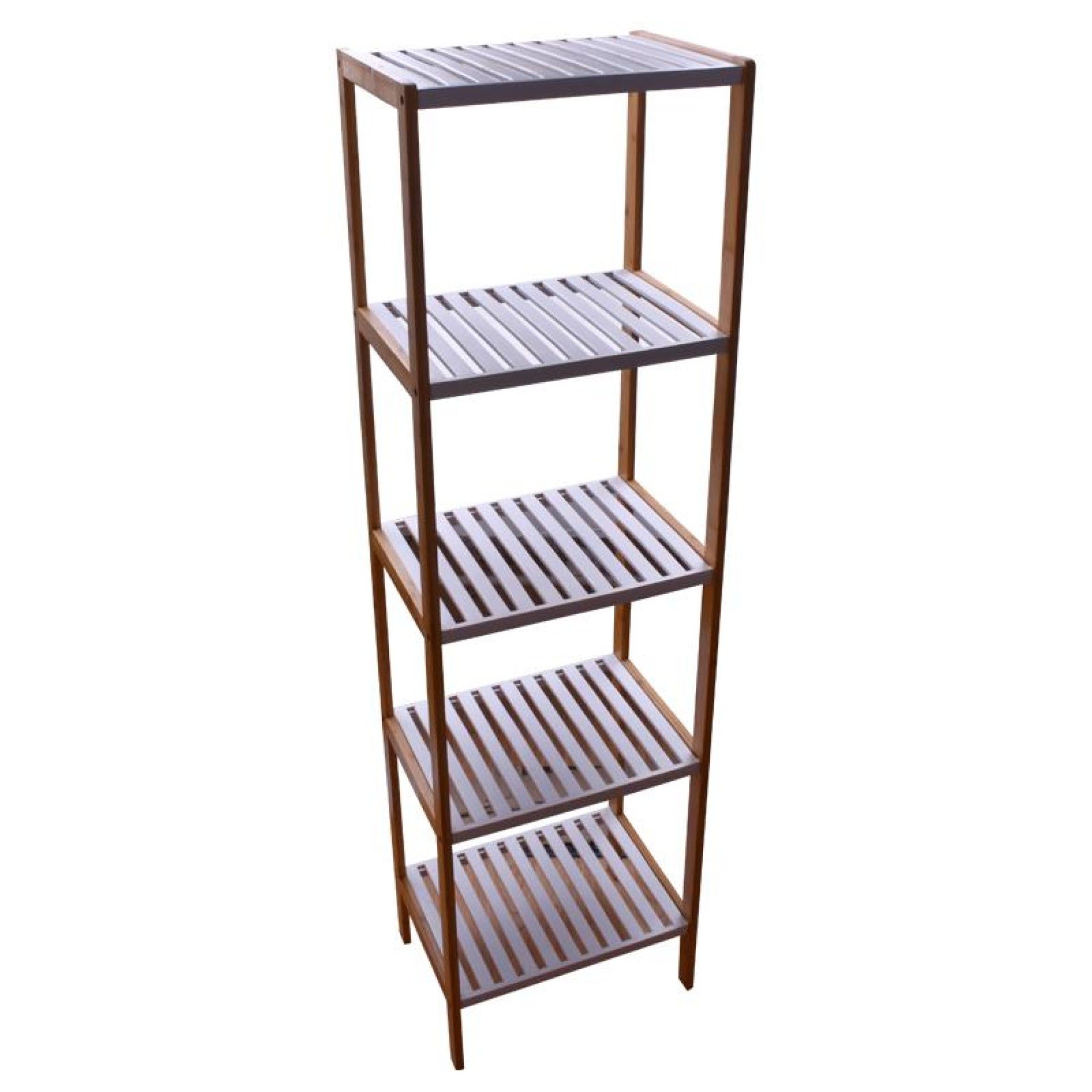 ESTANTE BAMBU 5 ALT 1213-216-05 CX1