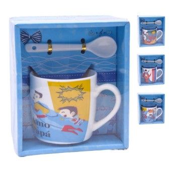 CANECA C/COLHER PAI 2645-304-01 CX120