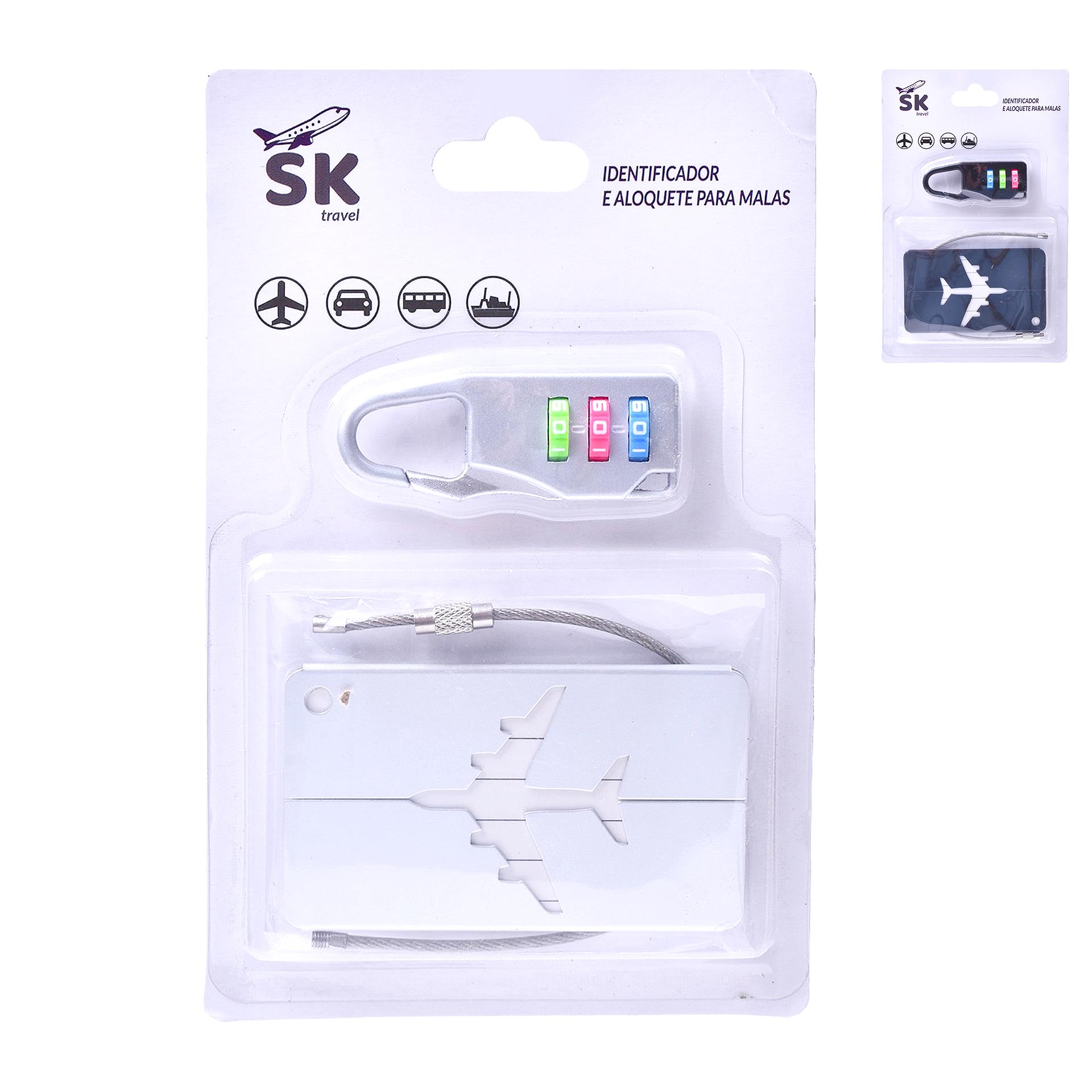 SET ETIQUETA BAG+CADEADO 2866-003 CX324 SET ETIQUETA BAG+CADEADO 2866-003 CX324
