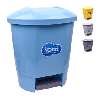 BALDE PLASTICO C/ PEDAL 30L CX3