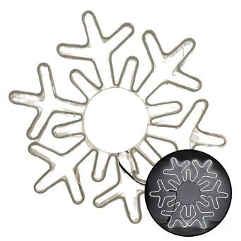 NATAL FLOCO NEVE LUZ 2697-204B CX20